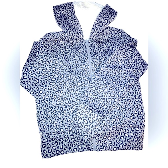 Old Navy Other - Girls Leopard Print Zip Up